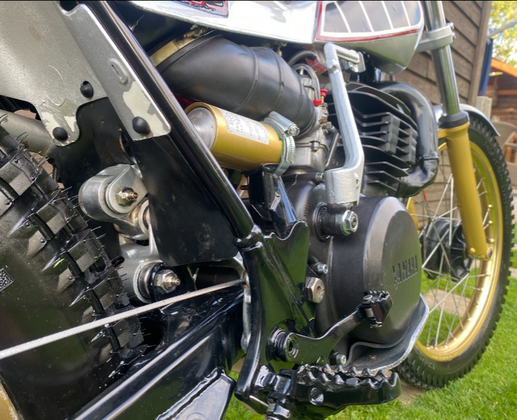 Yamaha TY250 Monoshock — Restored Trials Bike