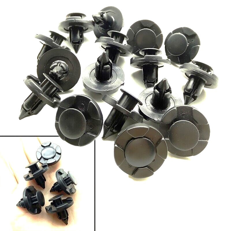 Nissan Mitsubishi Citroen Peugeot 8mm Push Fit Trim Clips 0155309321