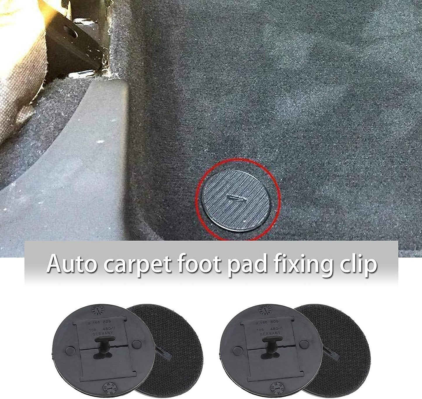 BMW MINI Floor Mat Twist Lock Clips 07149166609
