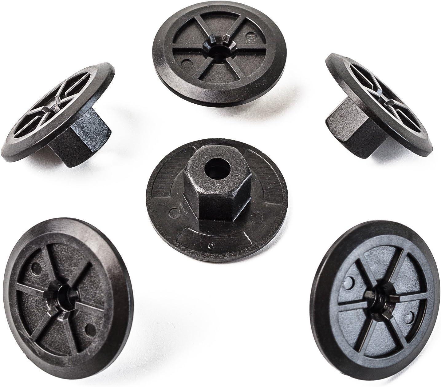 BMW 10mm Hex Head Plastic Flange Nut 51711958025