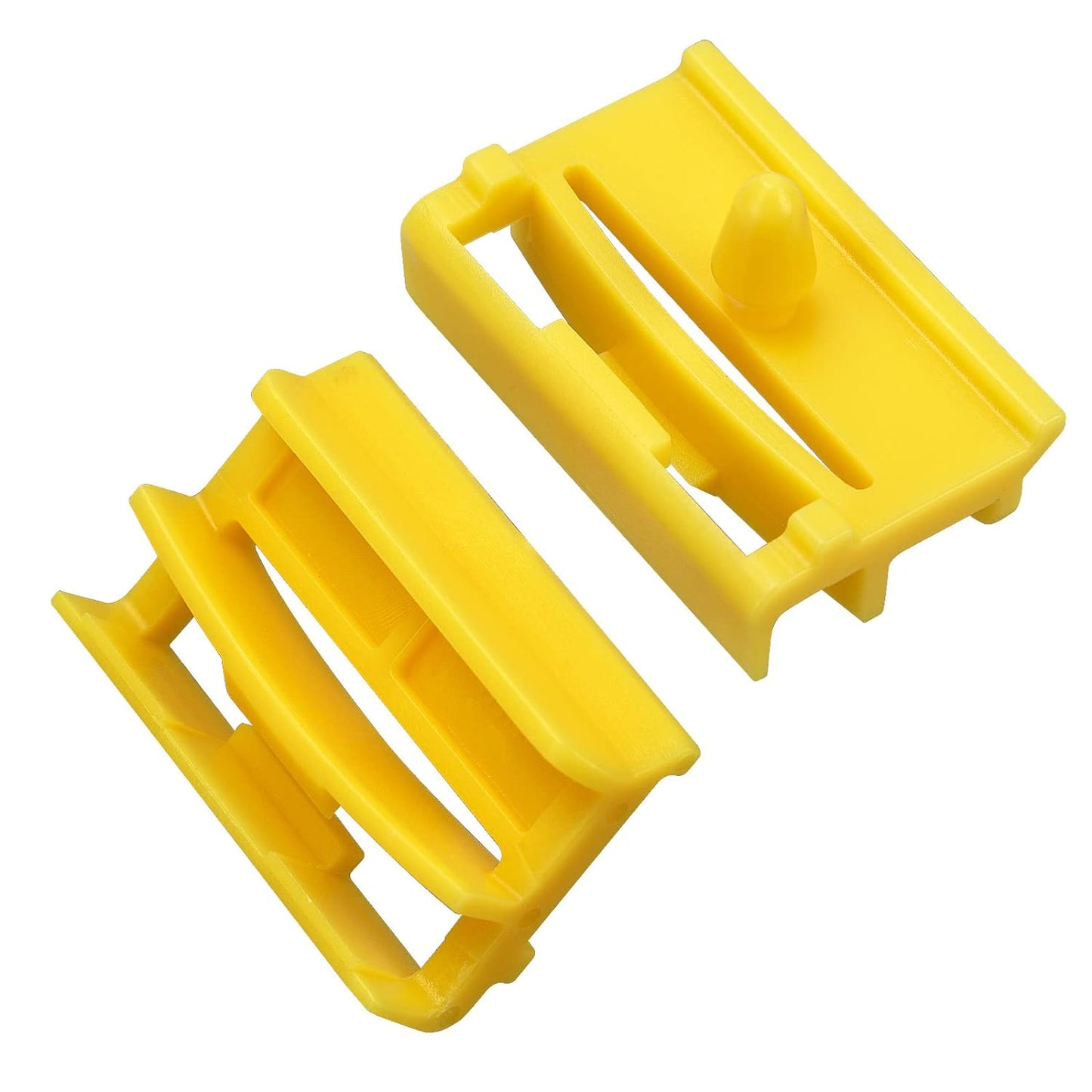 BMW 3 Series E90 E91 Yellow Side Skirt Clips - Rocker Moulding 51777166869