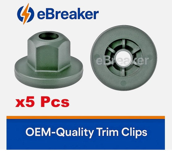Land Rover M6 Plastic Hex Nut - Wheel Arch Liner & Undertray Fastener RYH500780
