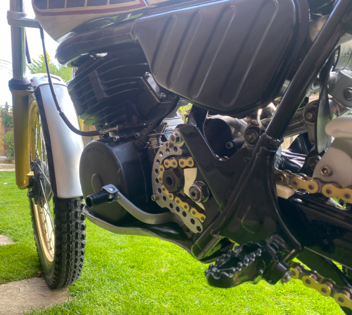 Yamaha TY250 Monoshock — Restored Trials Bike