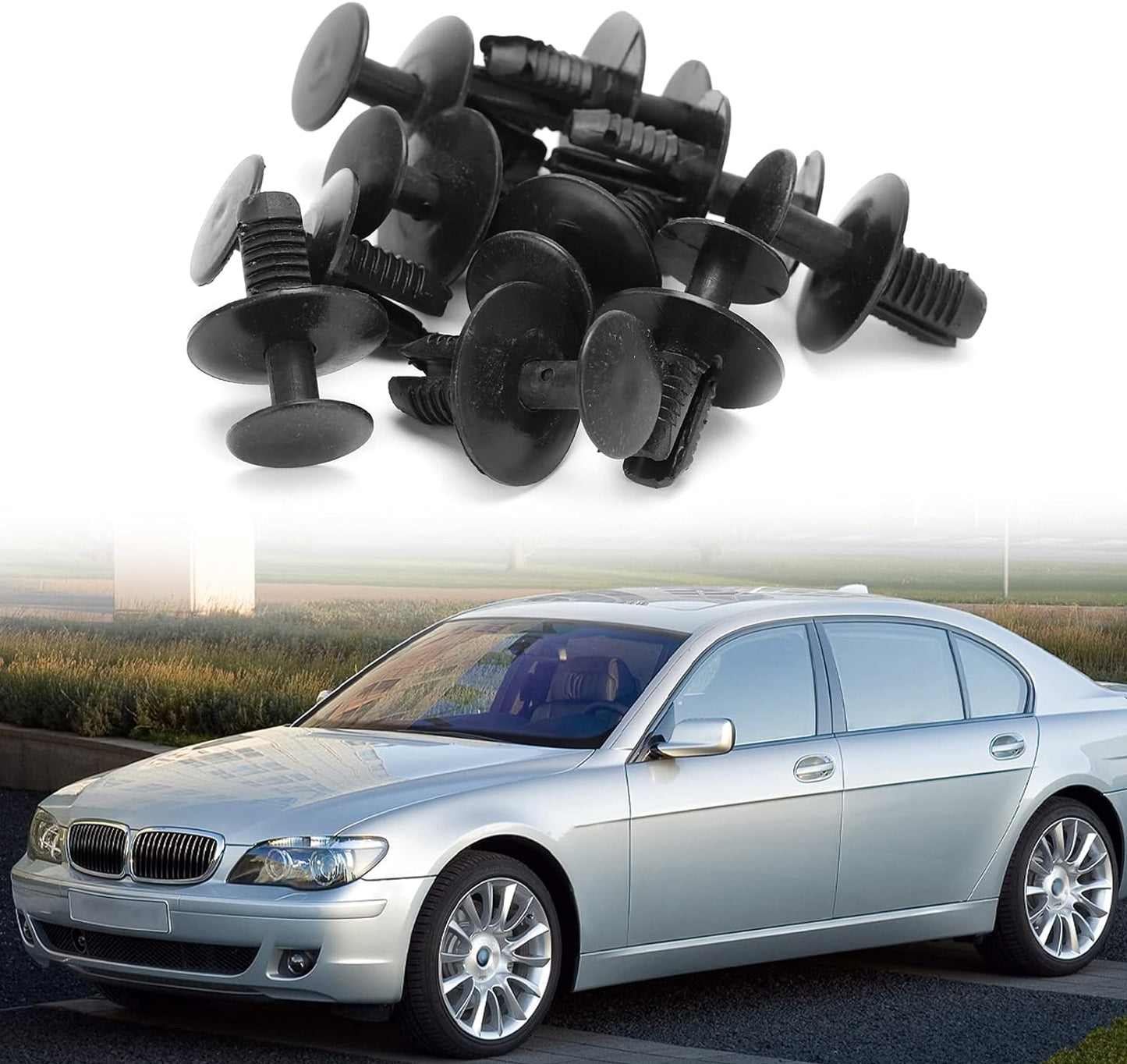 Expanding Push Fit Fir Tree Rivets BMW MINI Mercedes Volvo - 51471911992