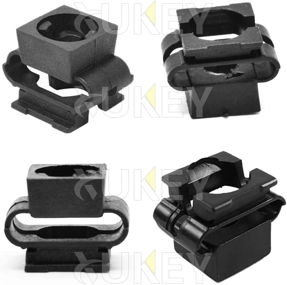 NEXTVAG Undertray Splash Guard Twist Pin & Receiver Set - 4A0805121A / 4A0805163