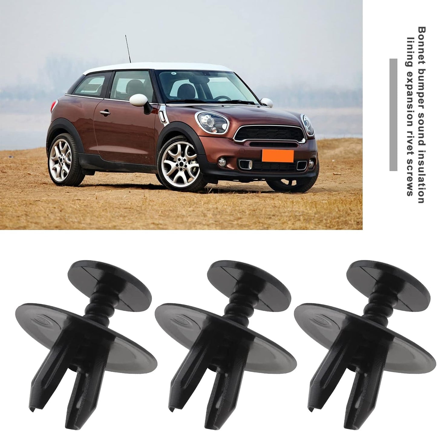 BMW & MINI Body Trim Expanding Screw Rivet - Panel Fastener 51481915964