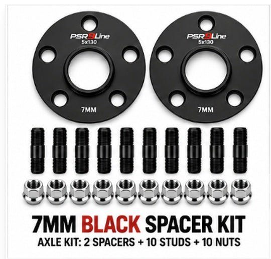 Porsche Complete Wheel Spacer Kit with 90mm Screw-In Stud Conversion & R14 Nuts – PSR9Line