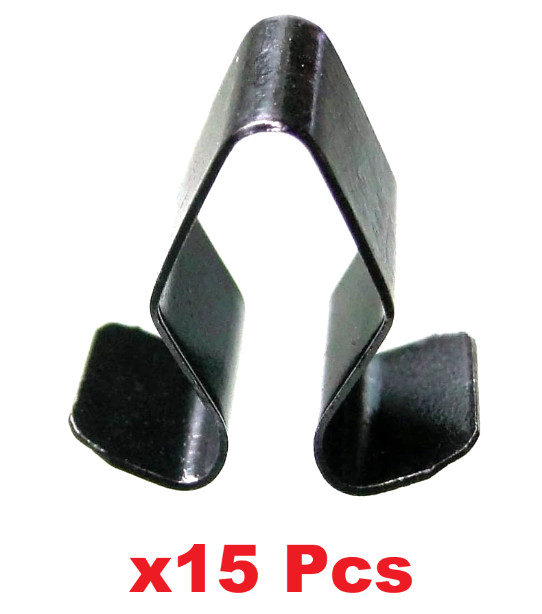 Clips de garniture intérieure en métal noir VAG Porsche 7M3827649 PAF827649