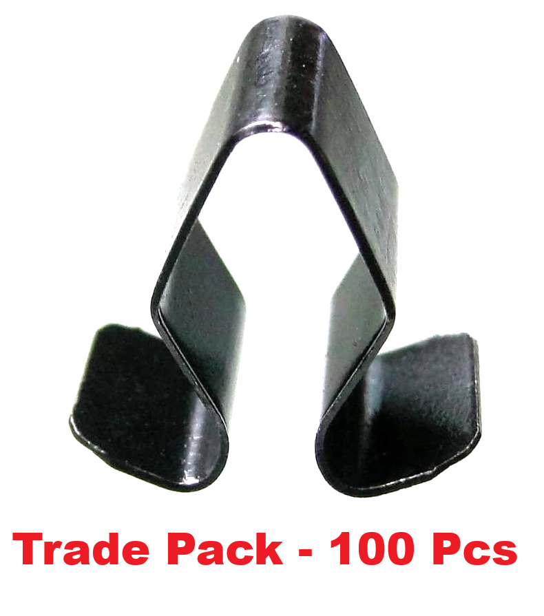 Clips de garniture intérieure en métal noir VAG Porsche 7M3827649 PAF827649
