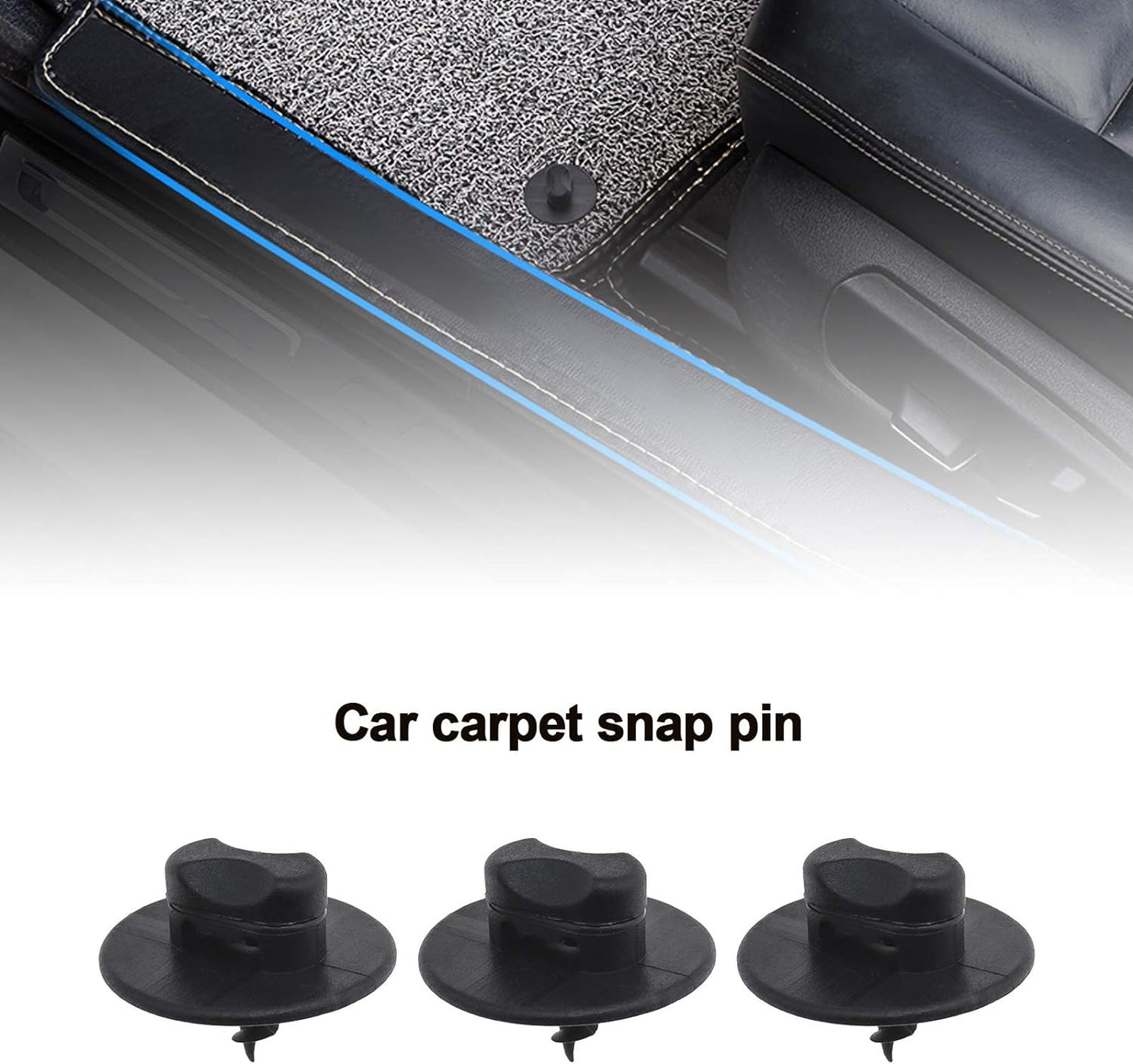 Floor Mat Carpet Twist Lock Fastener VW Audi Skoda SEAT - 3D0864851