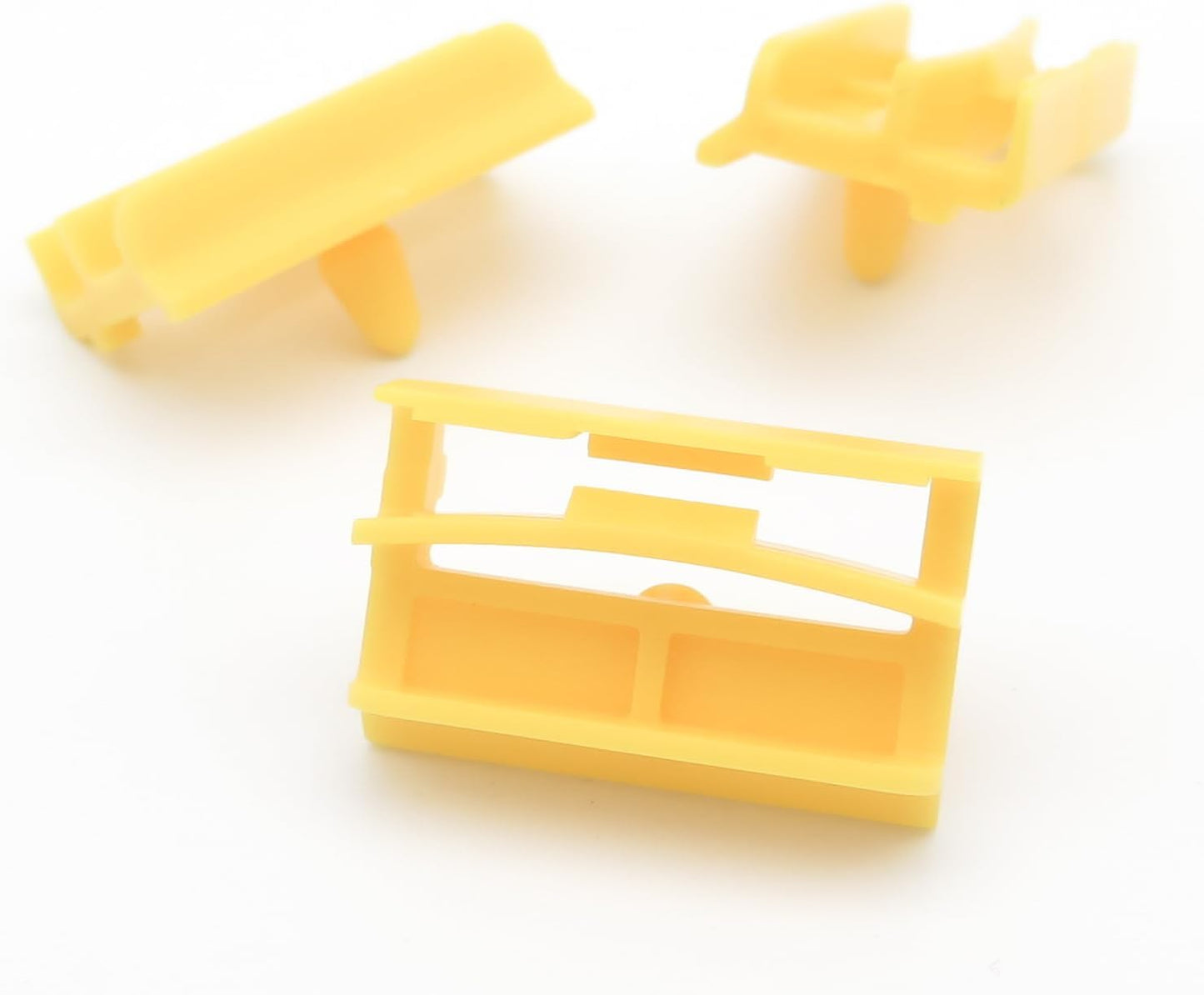 BMW 3 Series E90 E91 Yellow Side Skirt Clips - Rocker Moulding 51777166869