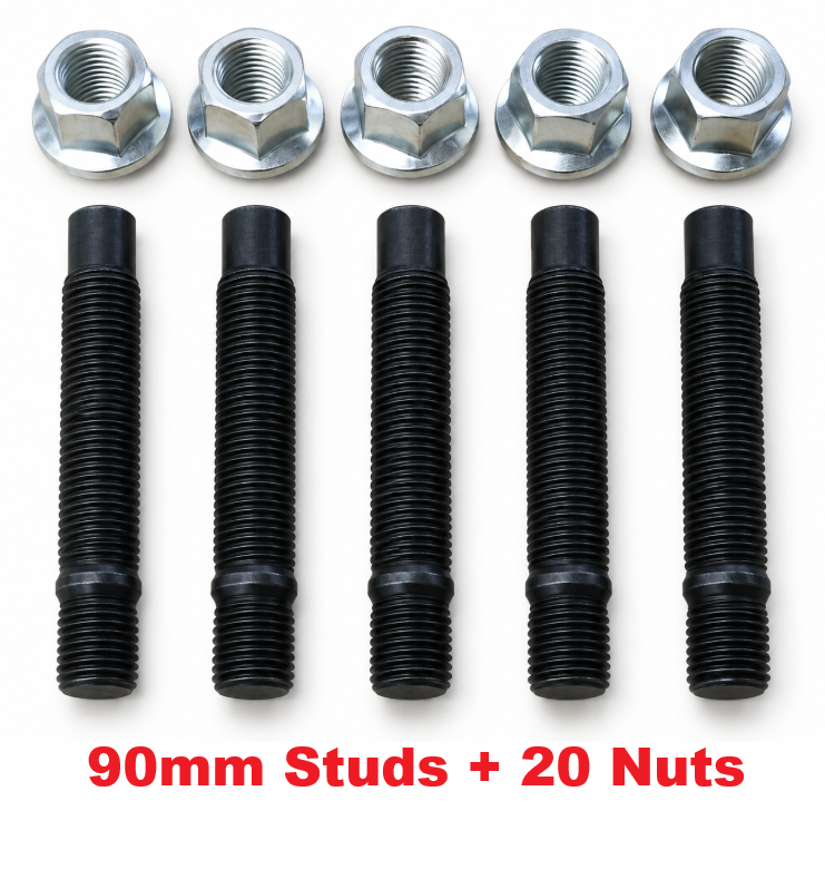 Porsche Wheel Stud Conversion Kit M14x1.5 – 75mm / 90mm PSR9Line