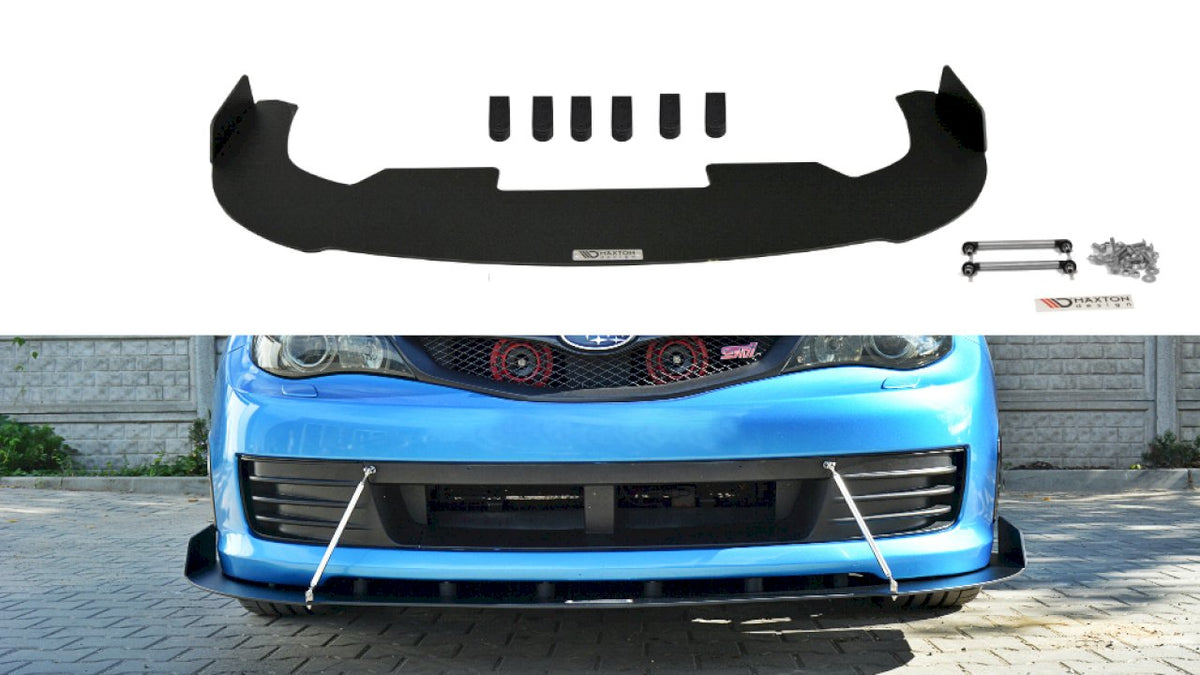 Front Racing Splitter – Subaru Impreza WRX STI Pre-Facelift (2009-2011) | Maxton Design