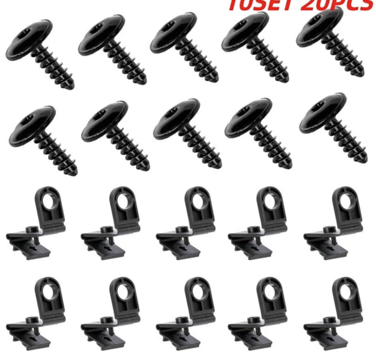 Audi SEAT Wheel Arch Liner Clip Screw Kit 8E0821989A N90775001