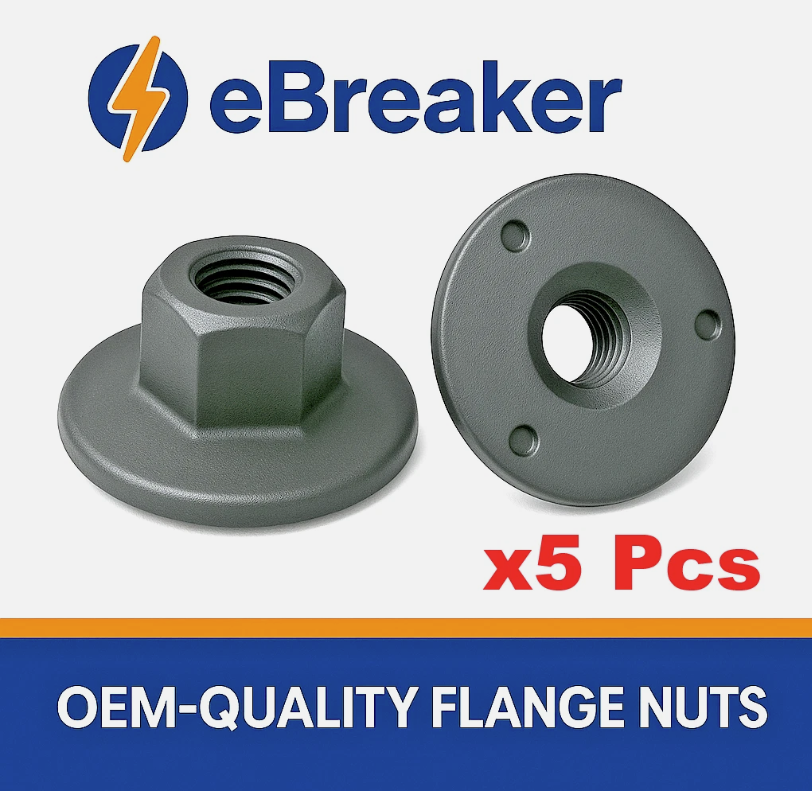 10mm Hex Head Plastic Flanged Nut - Undertray & Arch Liner Fastener