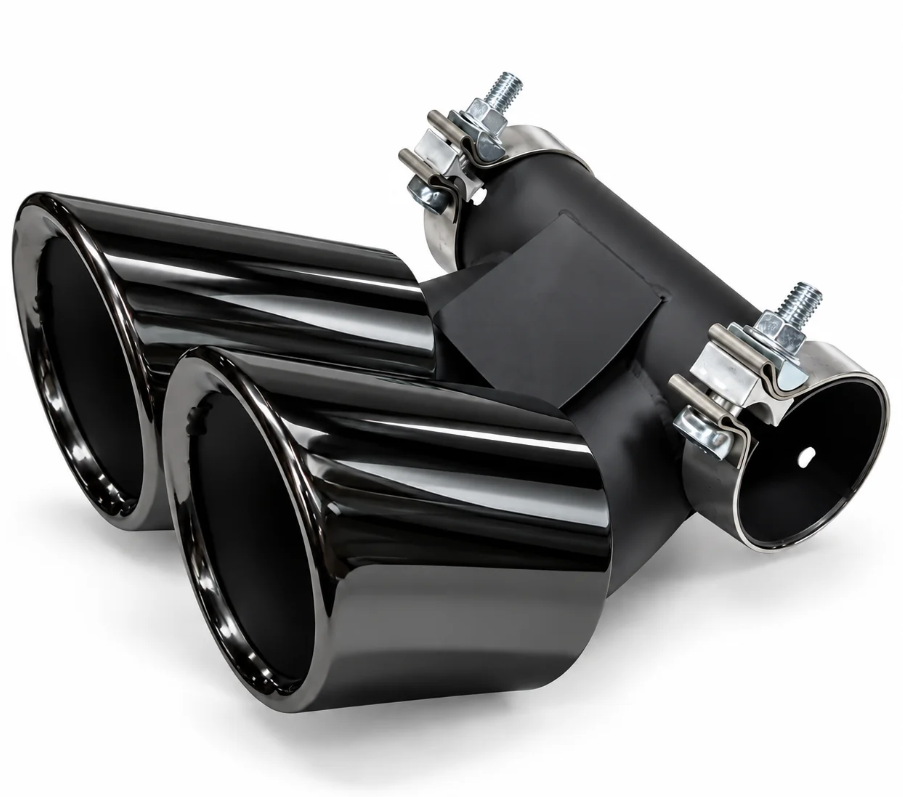 Porsche Boxster Cayman 987 981 718 Twin 102mm Exhaust Tips – PSR9Line