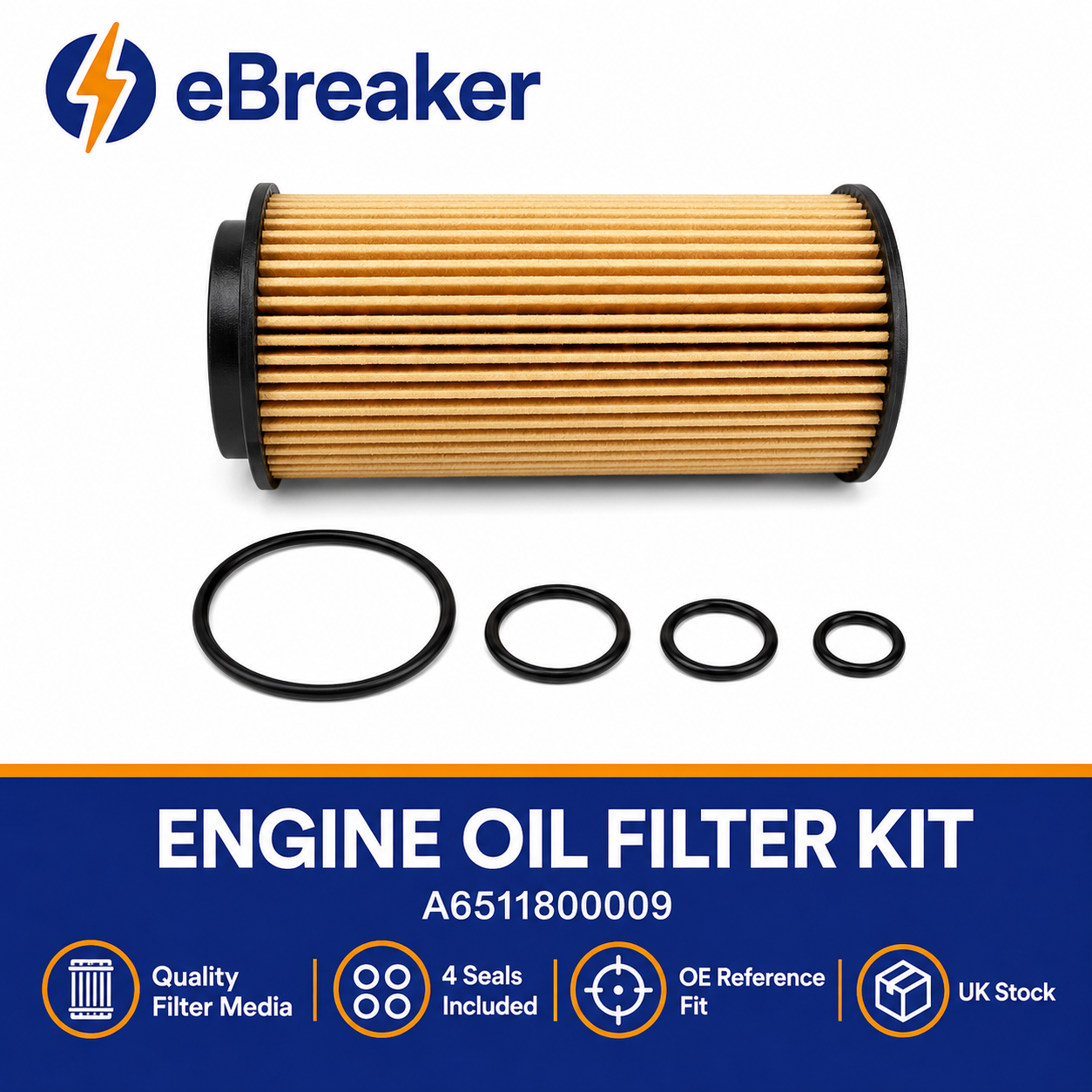 Mercedes OM651 Diesel Engine 2.1 2.2 CDI Oil Filter A6511800009 Fits Many Models