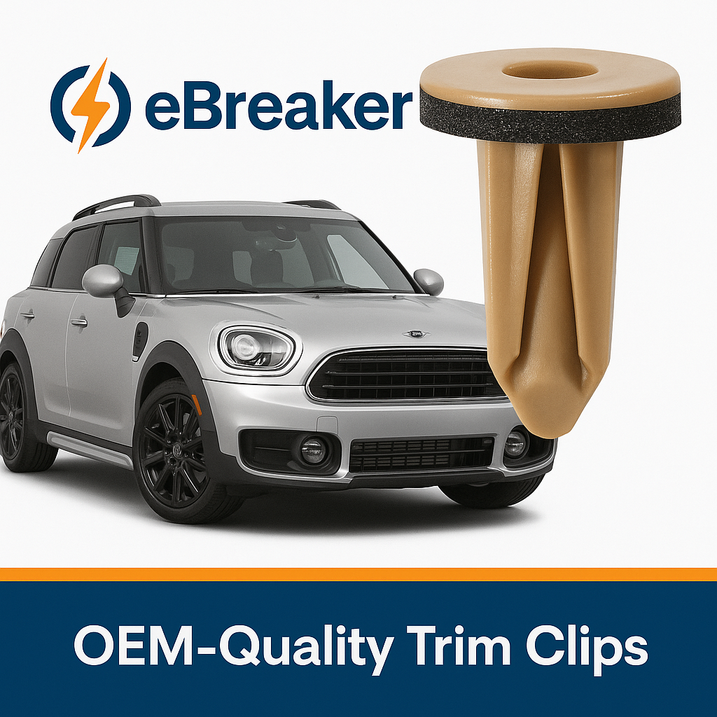 BMW & MINI Rear Bumper Side Support Screw Grommet Nut - 51127461407