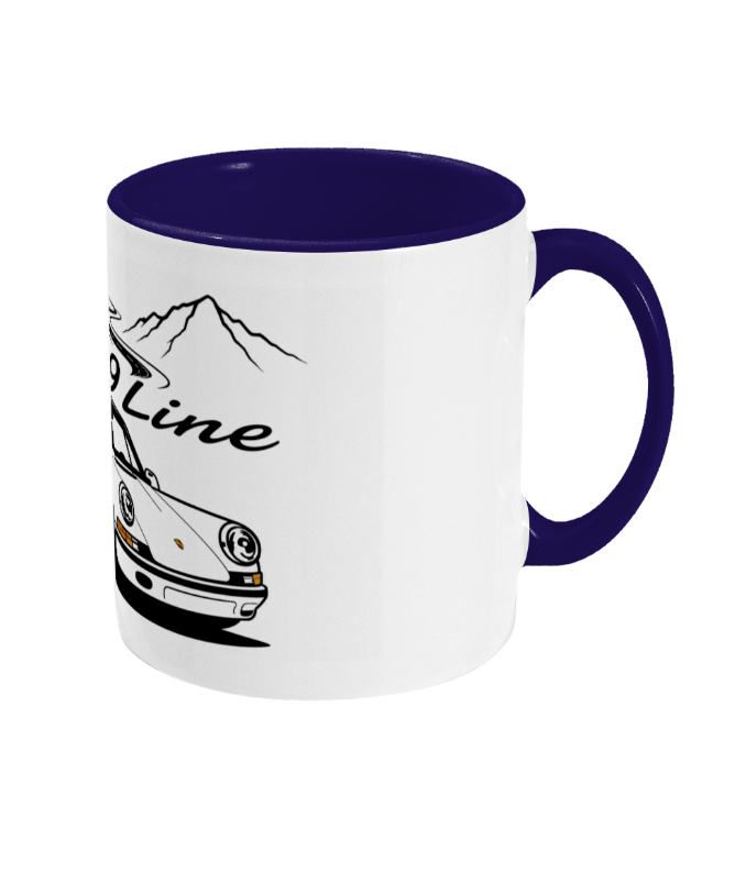 PSR9Line Classic Porsche RS Coffee Mug Lapis Blue Theme