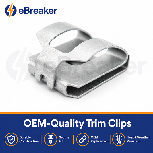 Mercedes Bumper Chrome Trim Retainer Clip A1249889078