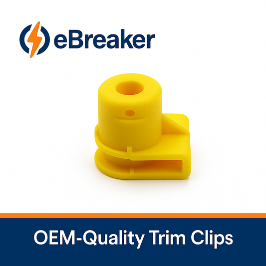 Yellow Bumper & Trim Spire C-Clip Nut - BMW Multi-Brand Fastener 07147212877
