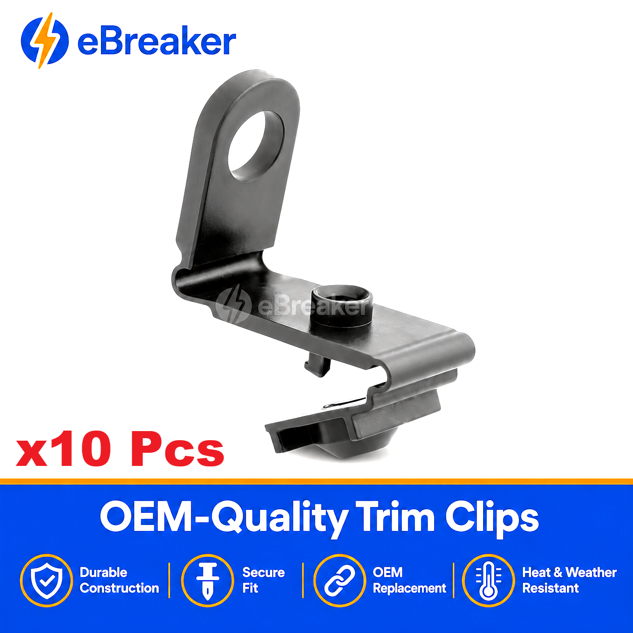 Audi Seat Wheel Arch Liner Folding Clips - Mudguard Trim Fasteners 8E0821989A