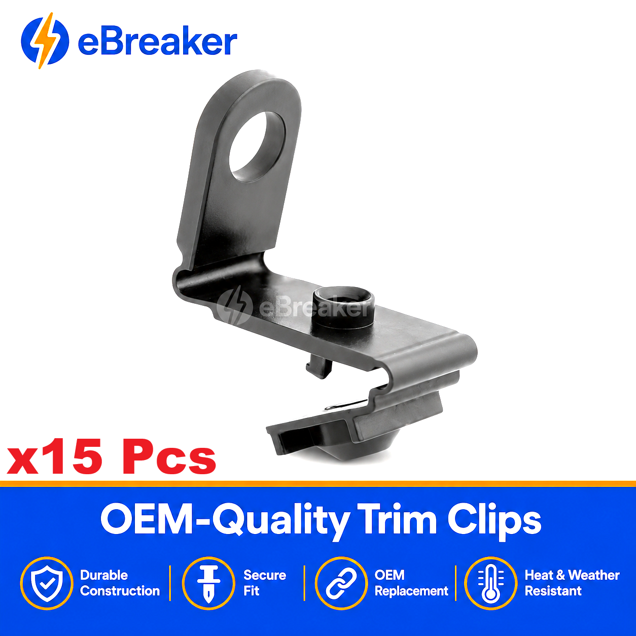 Audi Seat Wheel Arch Liner Folding Clips - Mudguard Trim Fasteners 8E0821989A