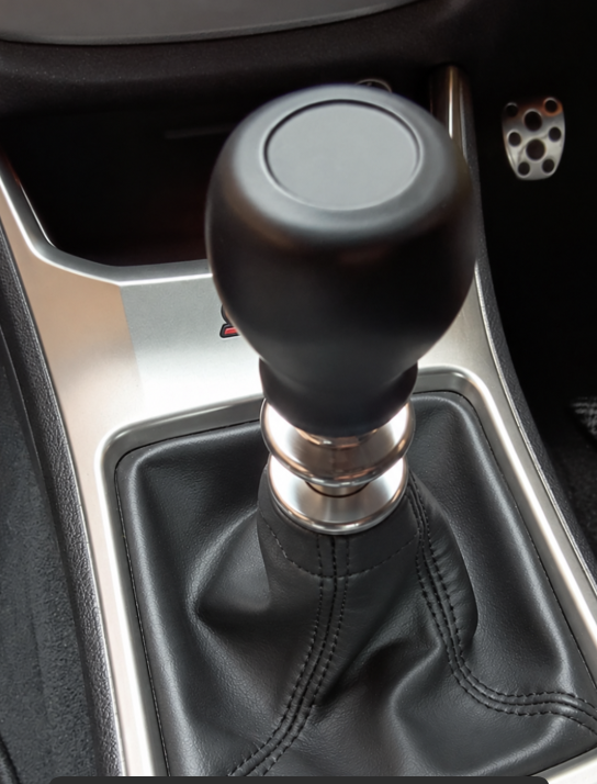 Black Subaru Impreza WRX STI Duracon Style Gear Knob 5 / 6 Speed R-Down Direct Fit