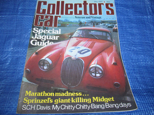 1980 MAY COLLECTORS CAR MAGAZINE / E-TYPE XK150 BRANDS HATCH CITROEN MG  #bk10