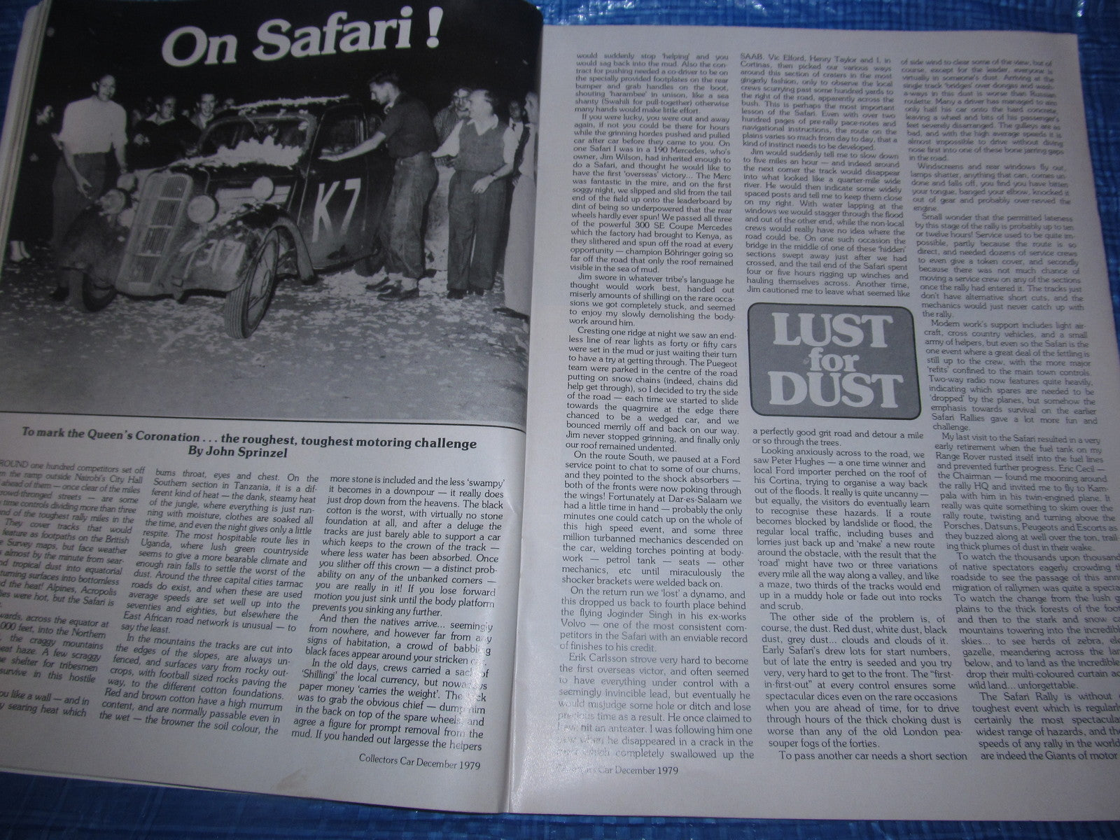 1979 DECEMBER COLLECTORS CAR MAGAZINE / E TYPE MG ALVIS #bk17