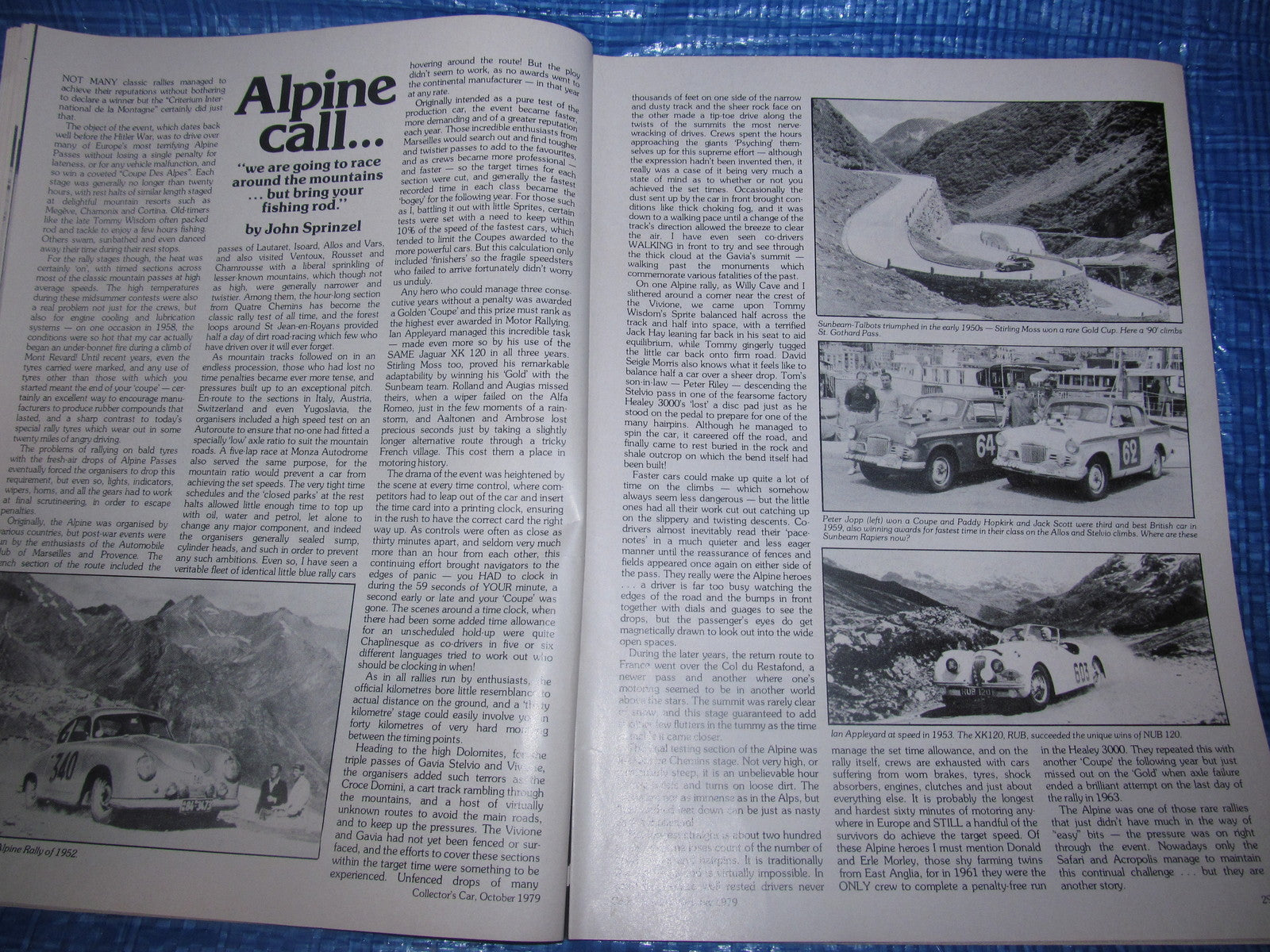 1979 OCTOBER COLLECTORS CAR MAGAZINE/JAGUAR BENTLEY #BK16
