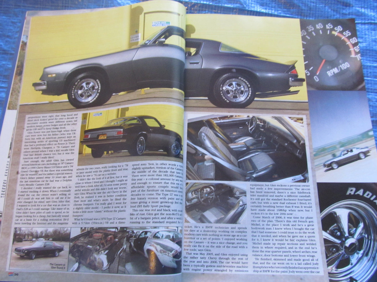 CLASSIC AMERICAN MAGAZINE OCT 2007 CAMARO MOPAR BUICK T-BIRD JAY LENO  #bk13