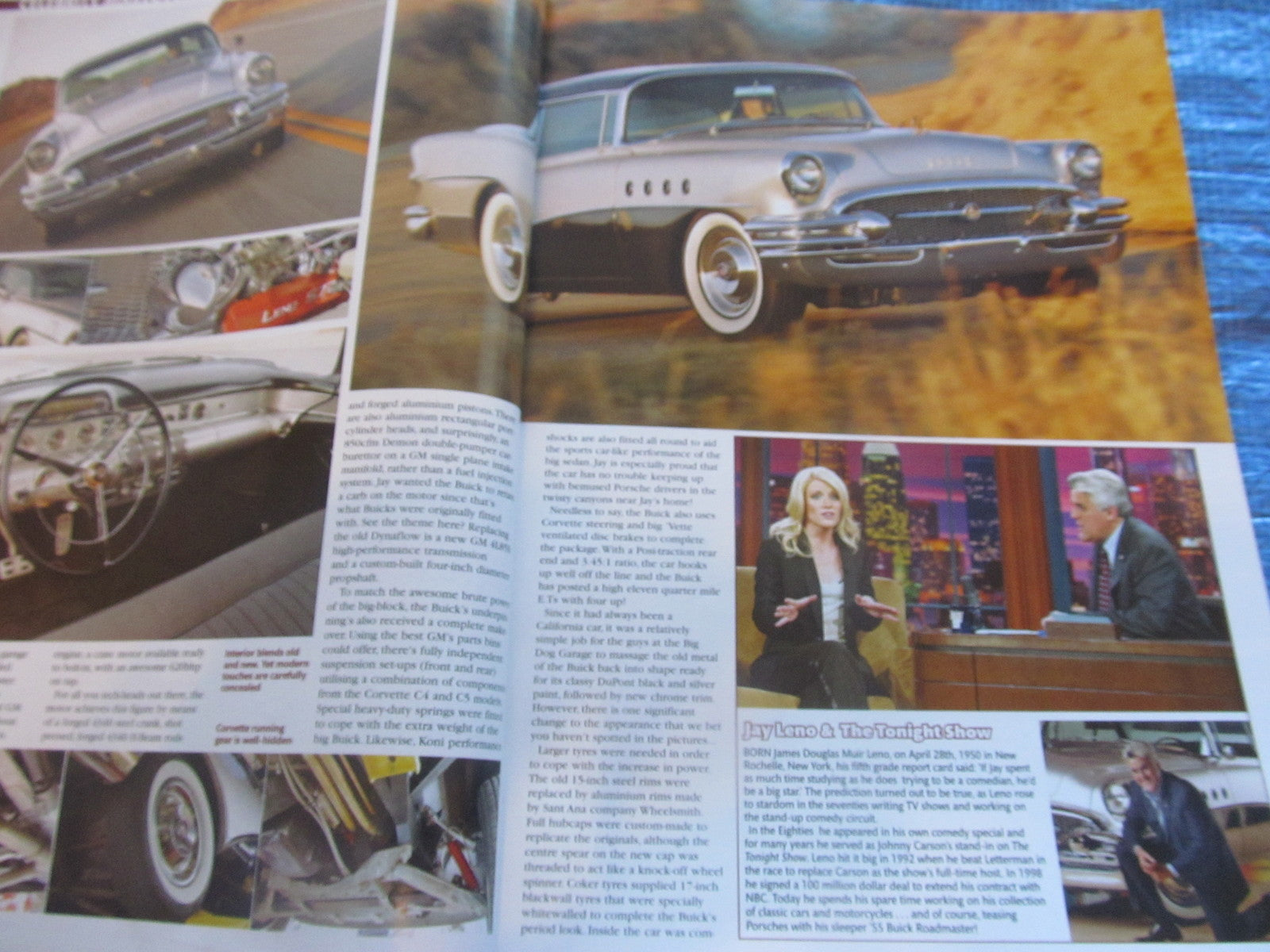 CLASSIC AMERICAN MAGAZINE OCT 2007 CAMARO MOPAR BUICK T-BIRD JAY LENO  #bk14