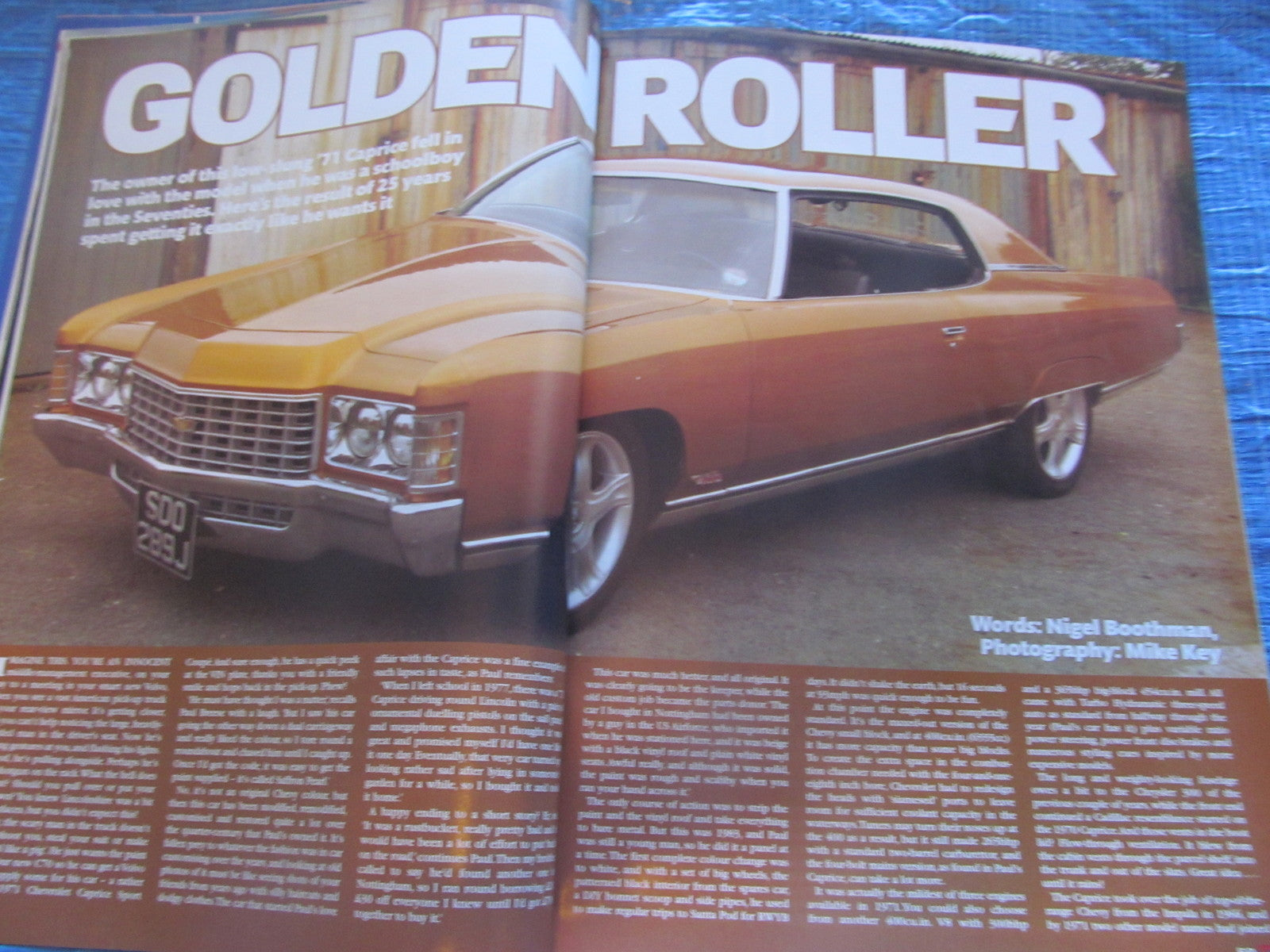 CLASSIC AMERICAN MAGAZINE NOV 2008 CAPRICE MUSTANG OLDSMOBILE CONCEPT CARS  #bk14