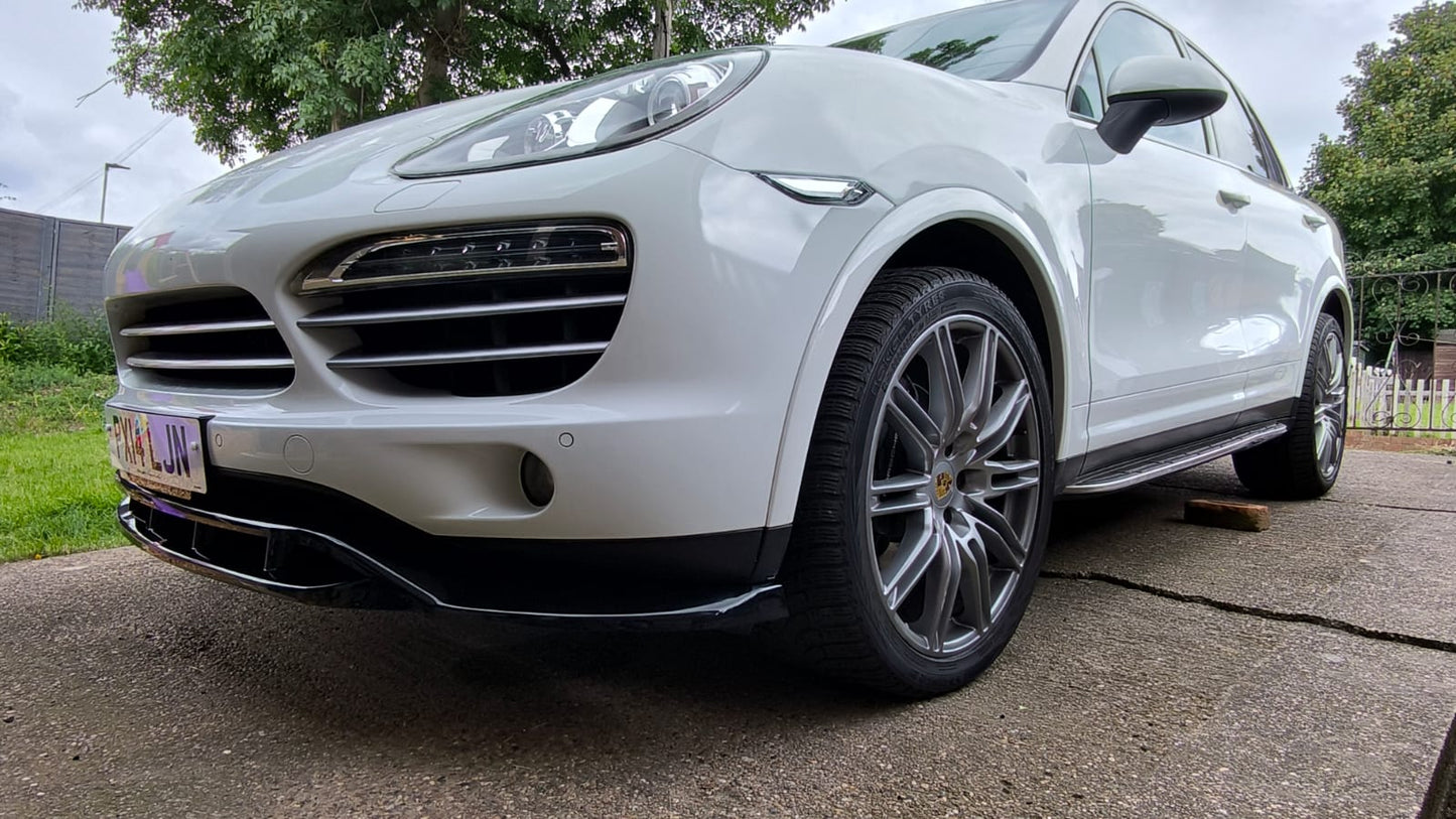 Maxton Design Front Splitter — Porsche Cayenne Mk2