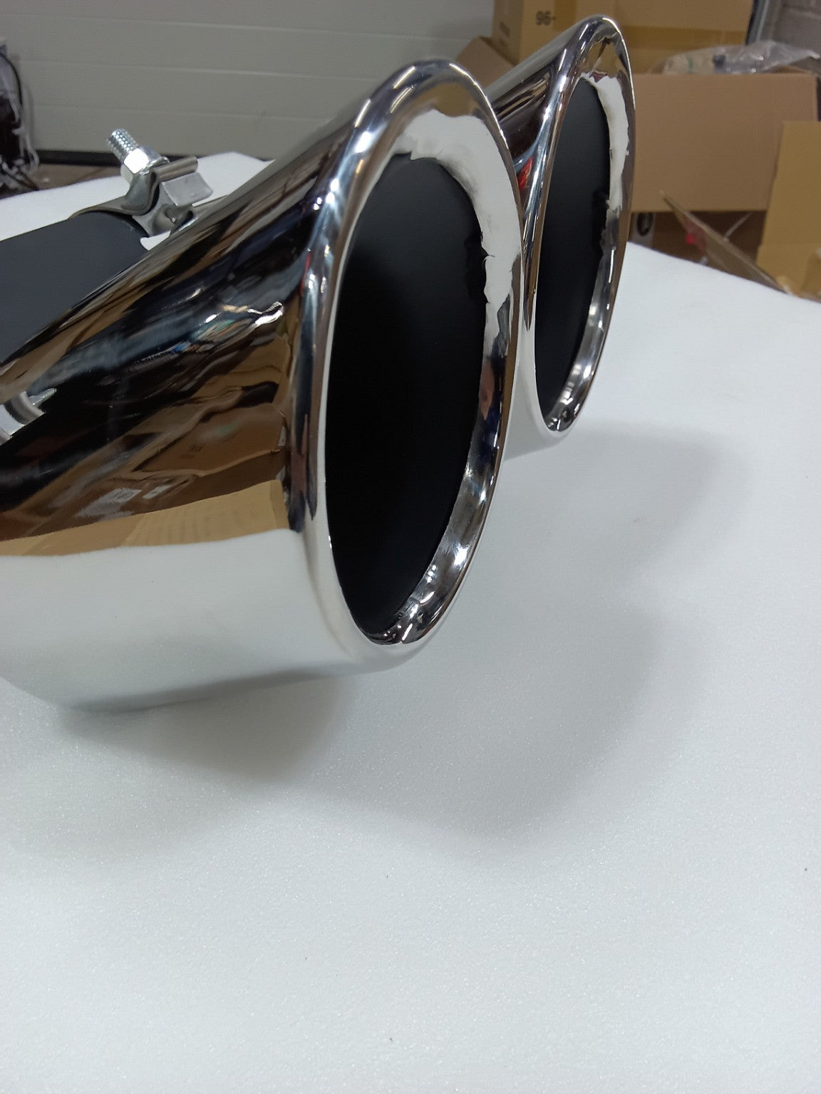 PSR9Line Porsche Boxster Cayman twin exhaust tip original image 1159