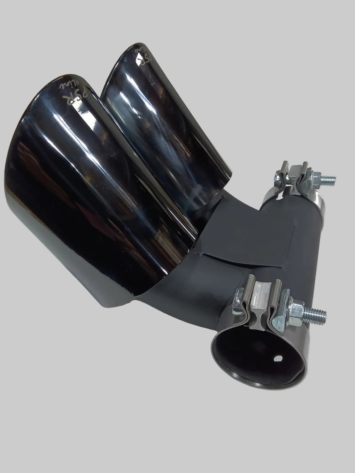 PSR9Line titanium black twin 102mm Porsche Boxster Cayman exhaust tip – product view 6