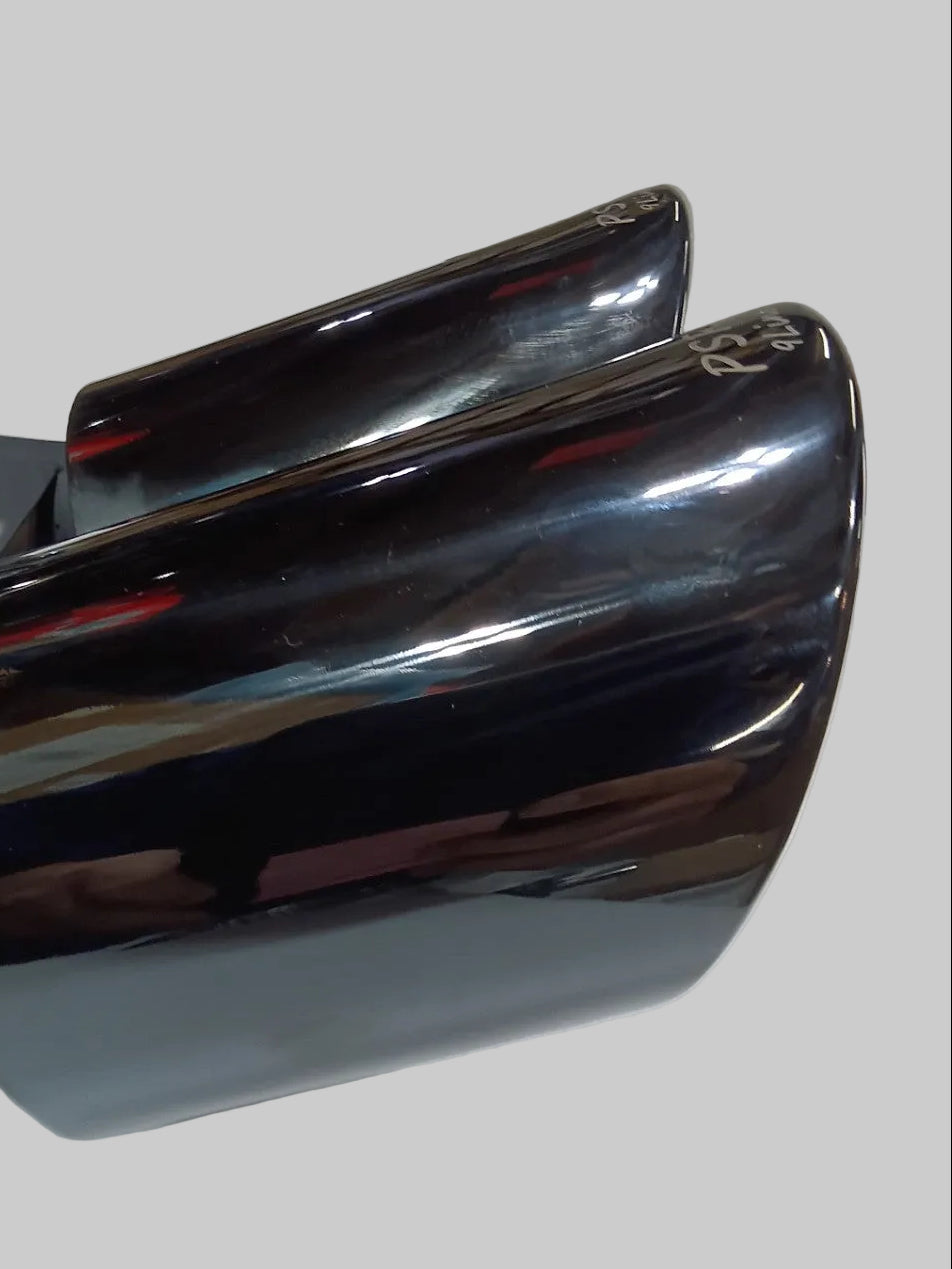 PSR9Line titanium black twin 102mm Porsche Boxster Cayman exhaust tip – product view 4