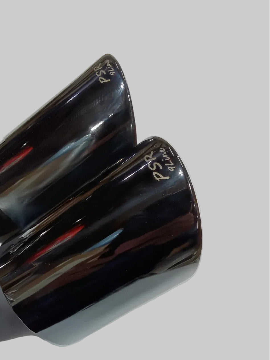 PSR9Line titanium black twin 102mm Porsche Boxster Cayman exhaust tip – product view 3