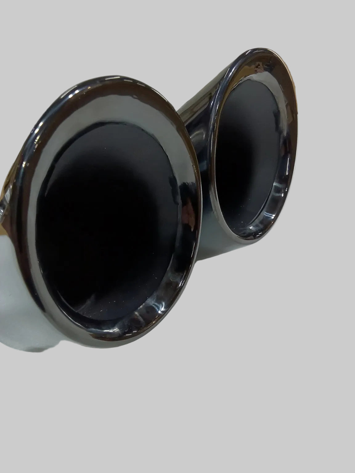 PSR9Line titanium black twin 102mm Porsche Boxster Cayman exhaust tip – product view 2