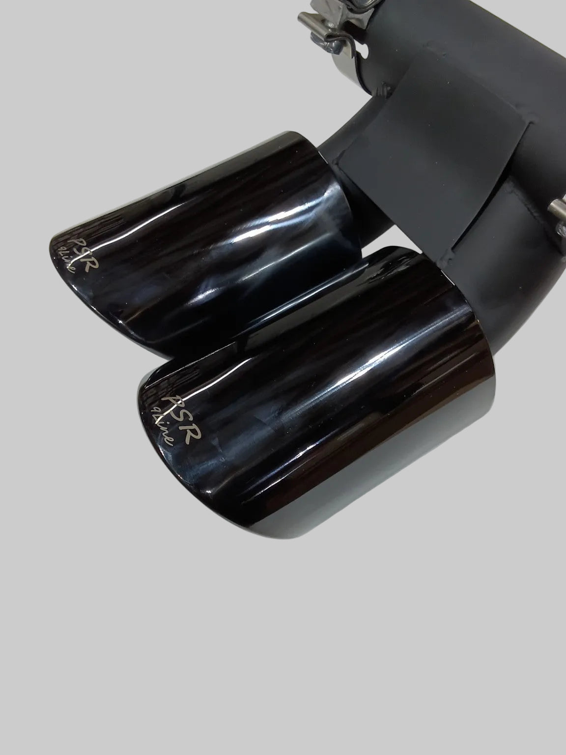 PSR9Line titanium black twin 102mm Porsche Boxster Cayman exhaust tip – product view 1