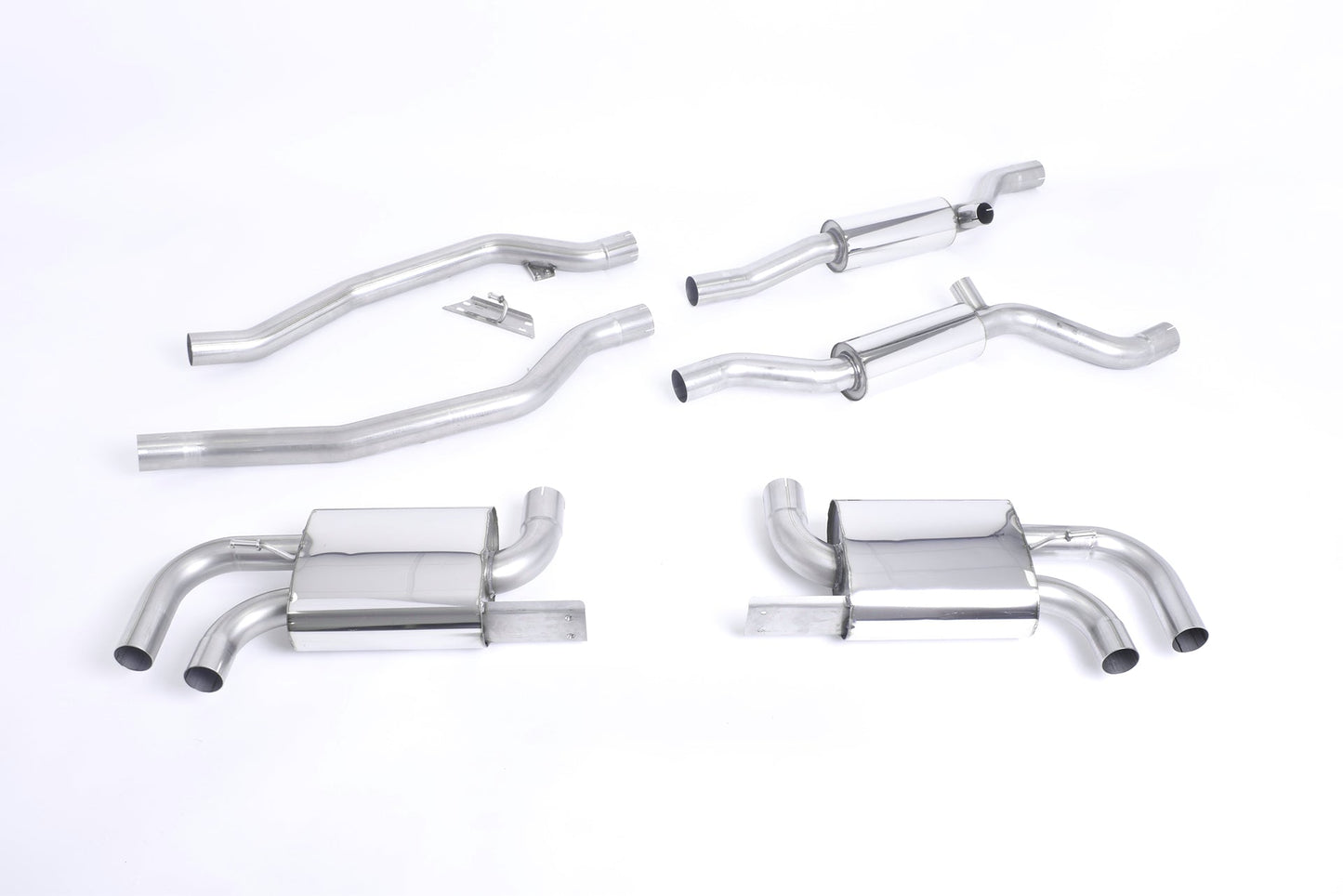 Milltek Sport - Porsche Cayenne 958 Turbo 4.8 V8 (Pre-Facelift) Cat-Back Exhaust System