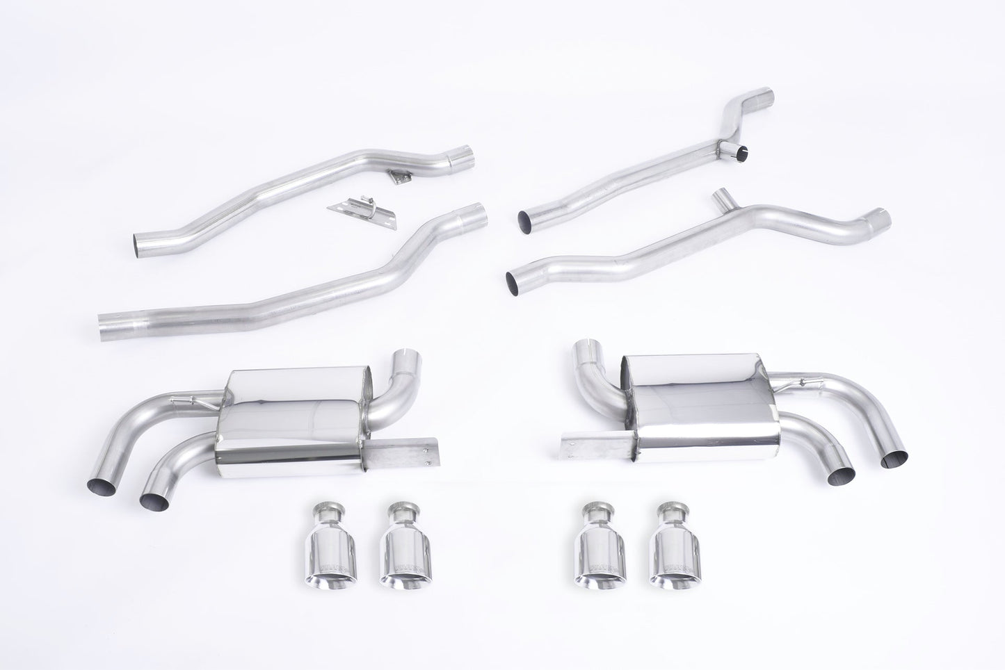 Milltek Sport - Porsche Cayenne 958 Turbo 4.8 V8 (Pre-Facelift) Cat-Back Exhaust System