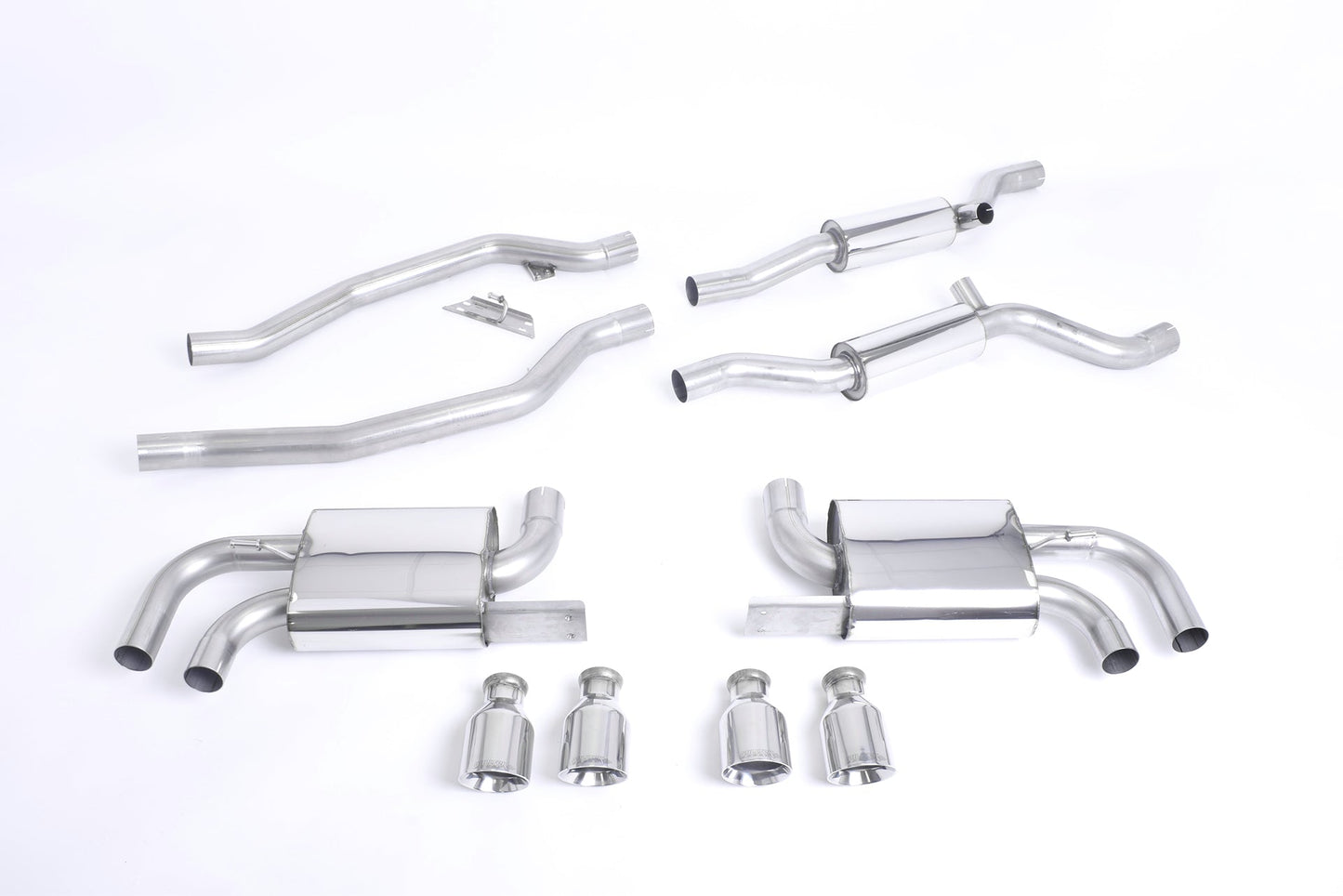Milltek Sport - Porsche Cayenne 958 Turbo 4.8 V8 (Pre-Facelift) Cat-Back Exhaust System
