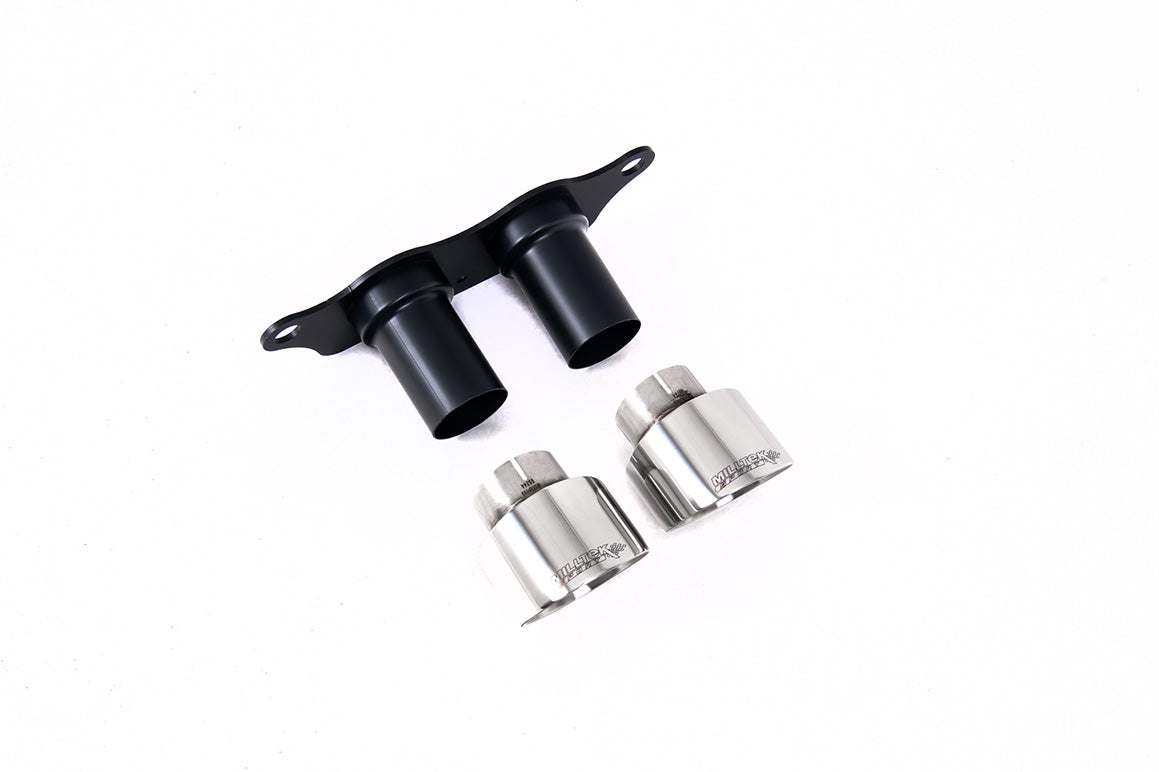 Milltek Sport - Porsche 911 991.2 GT3 & GT3 RS Replacement Tips - Fits with OE rear Silencer or Milltek Bypass