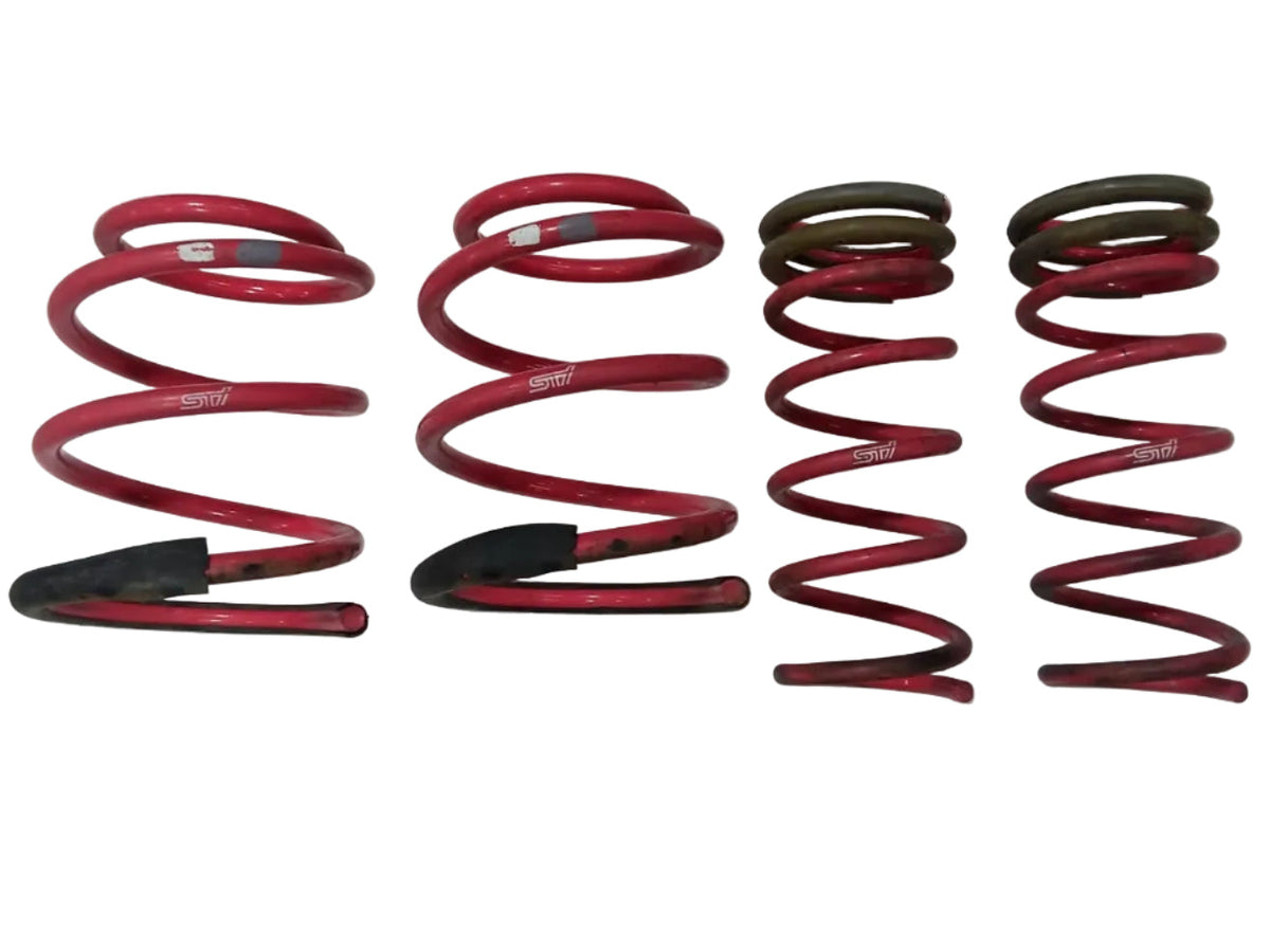 Genuine used STI Subaru Impreza GH lowering springs, condition photo 1 of 7