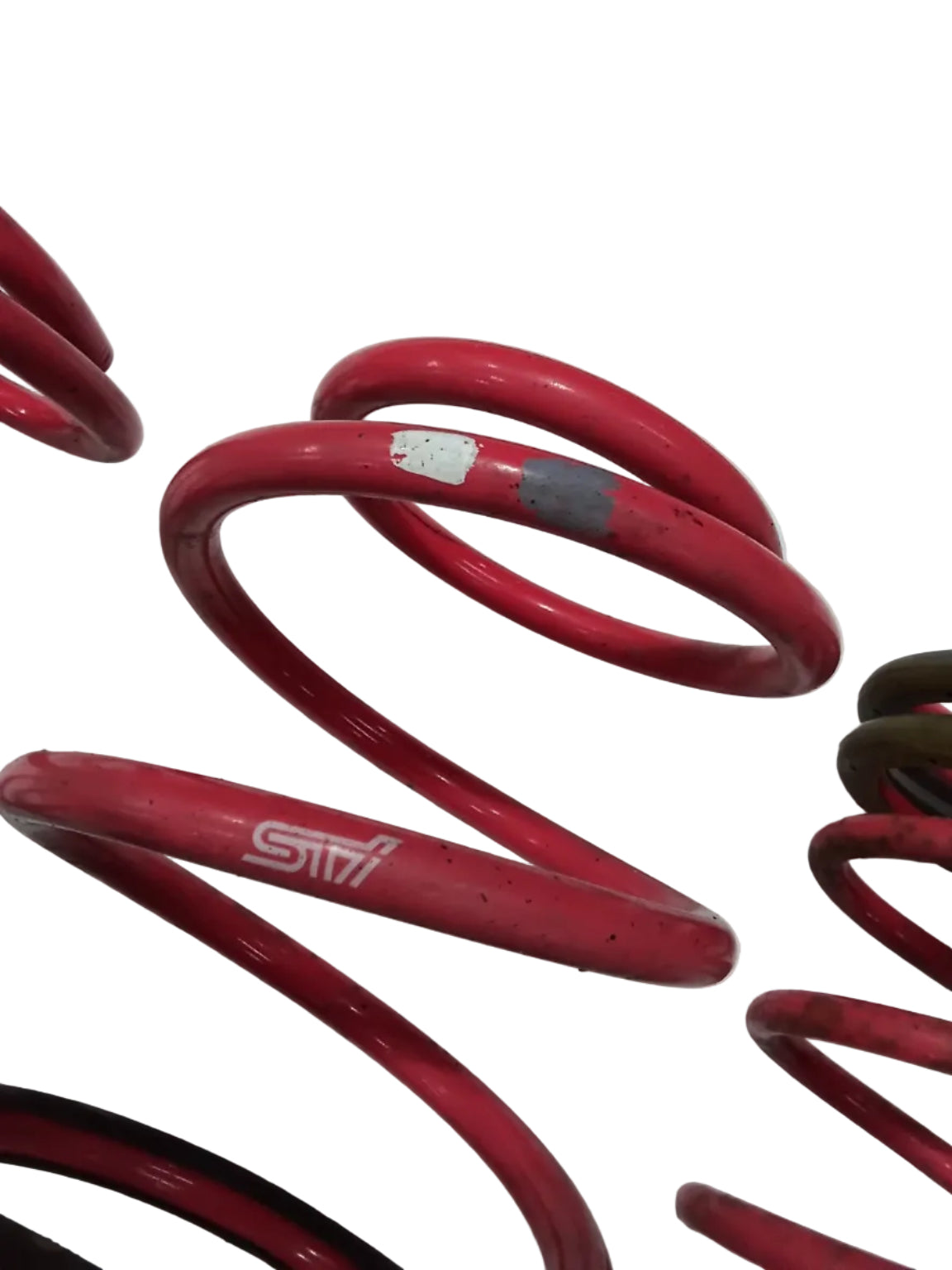 Genuine used STI Subaru Impreza GH lowering springs, condition photo 3 of 7