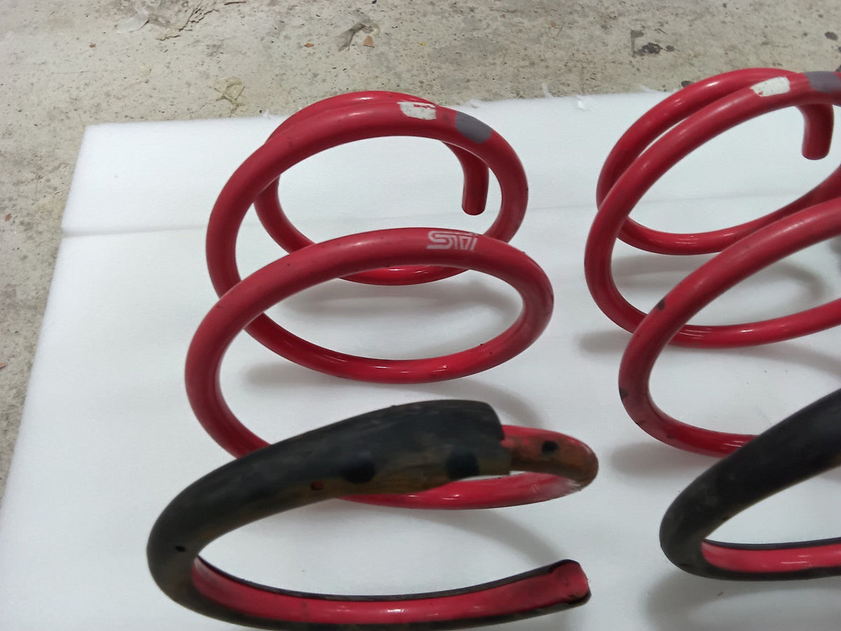 Genuine used STI Subaru Impreza GH lowering springs, condition photo 7 of 7