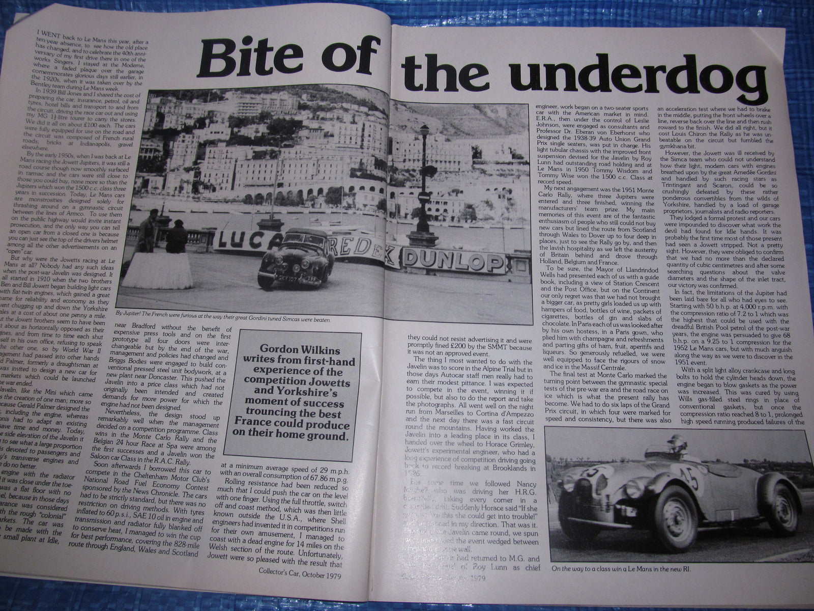 1979 OCTOBER COLLECTORS CAR MAGAZINE/JAGUAR BENTLEY #BK12