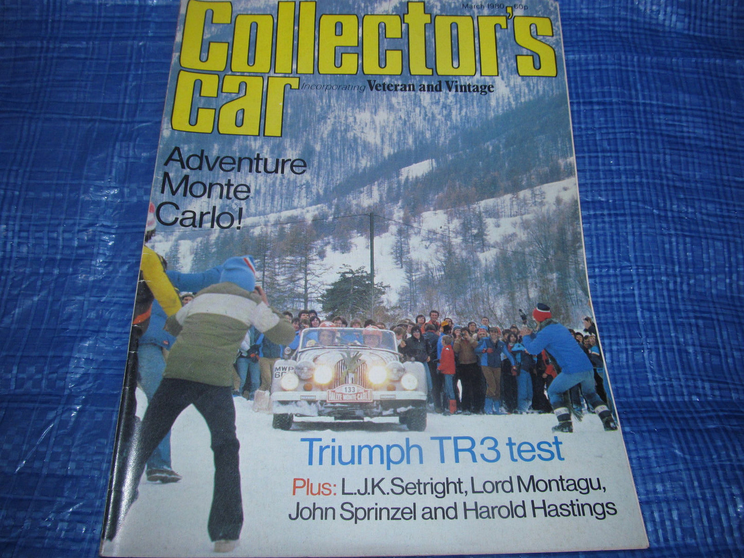 1980 MARCH COLLECTORS CAR MAGAZINE /  TRIUMPH NAPIER JOWETT #bk10